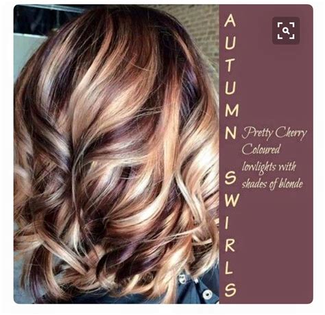 autumn swirl hair color